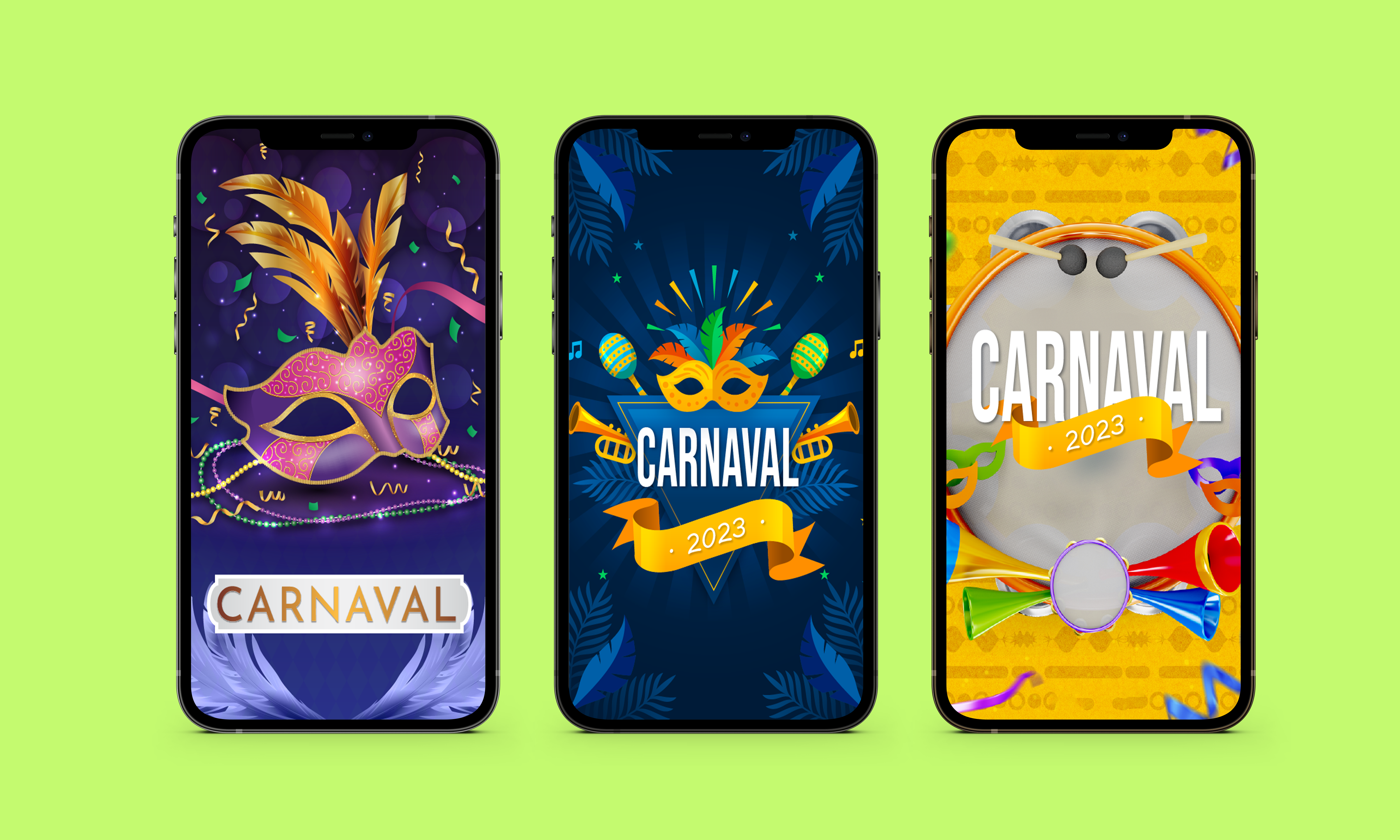 Telas Splash: Carnaval!