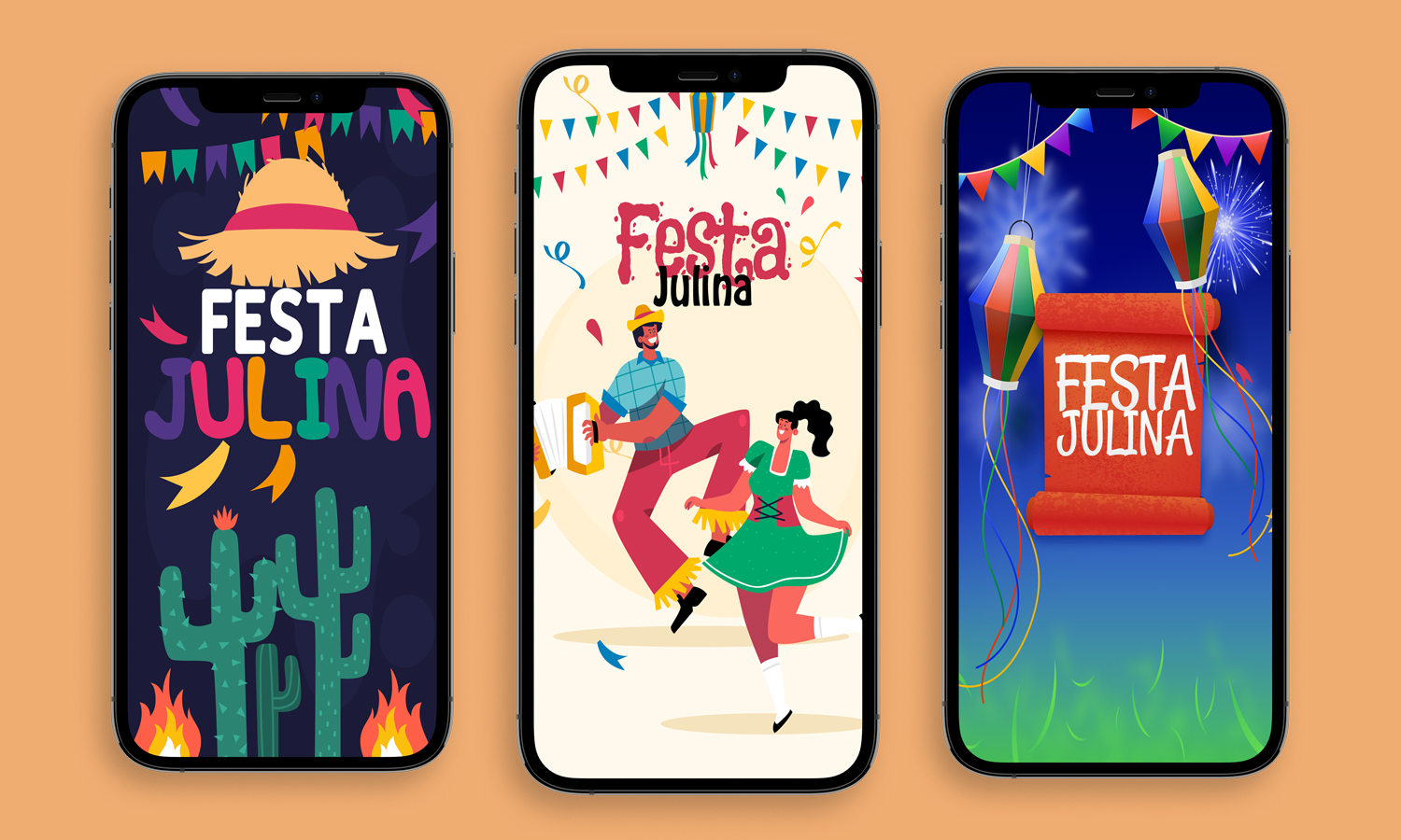 Telas Splash: Festa Julina