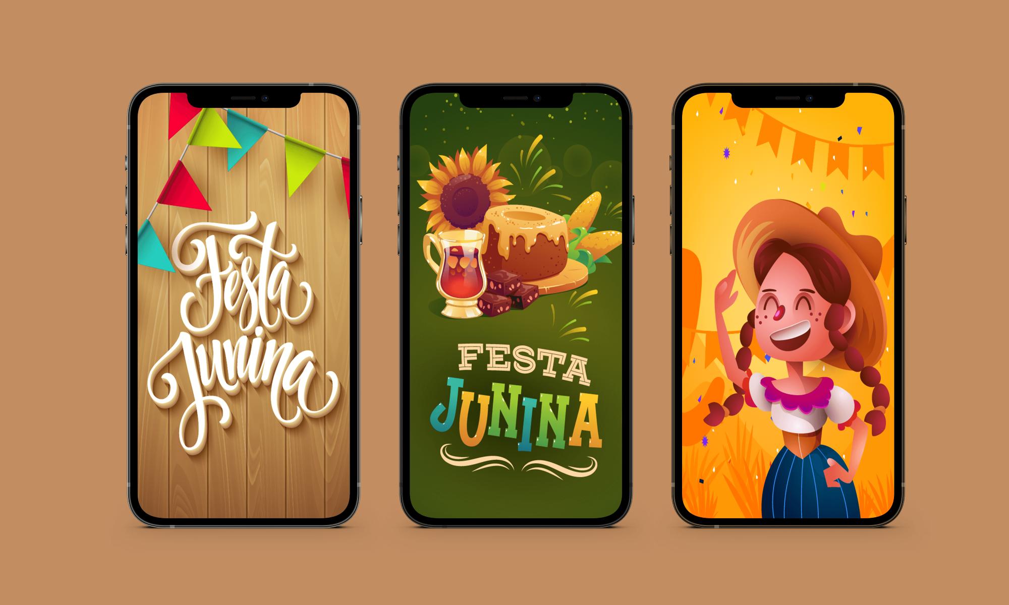 Telas Splash: Festa Junina