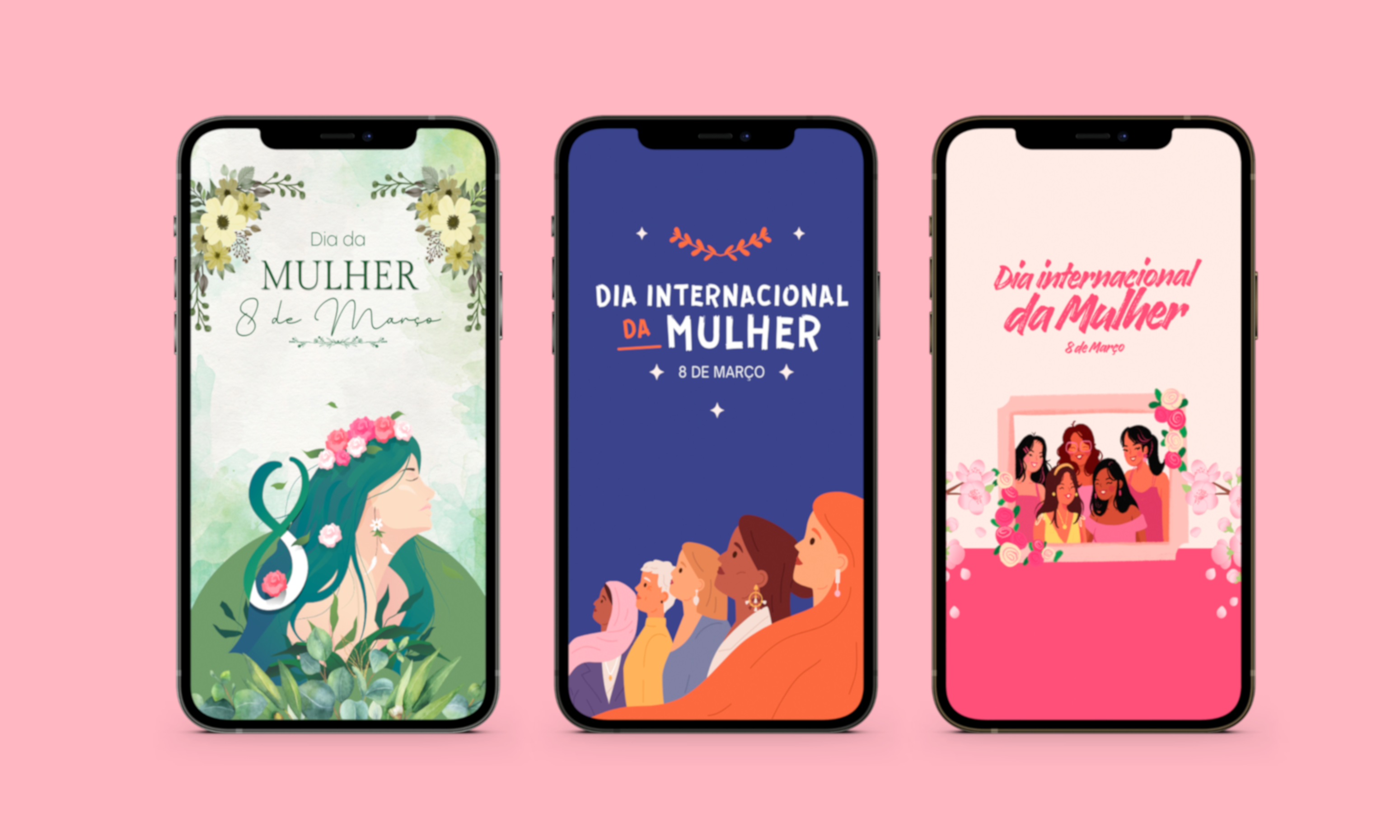 Tela Splash: Dia da Mulher