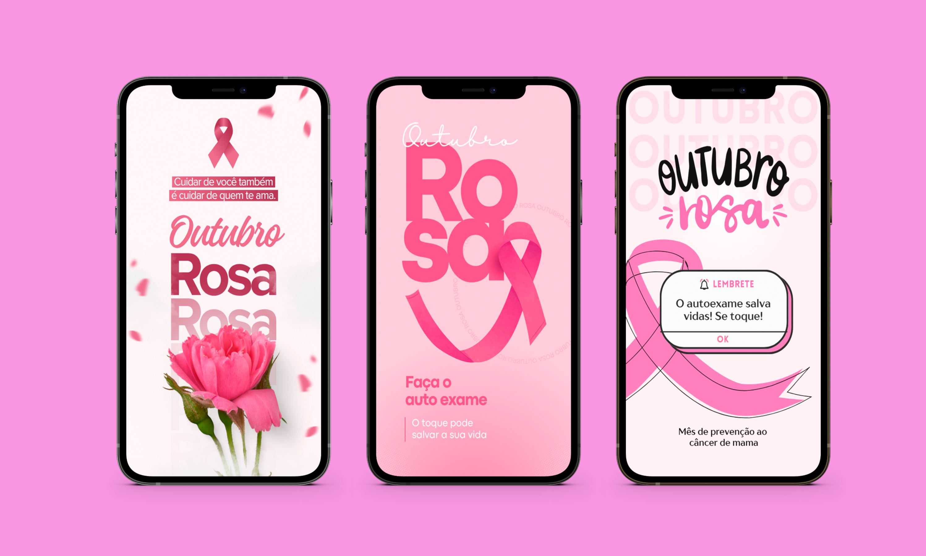 Tela Splash: Outubro Rosa
