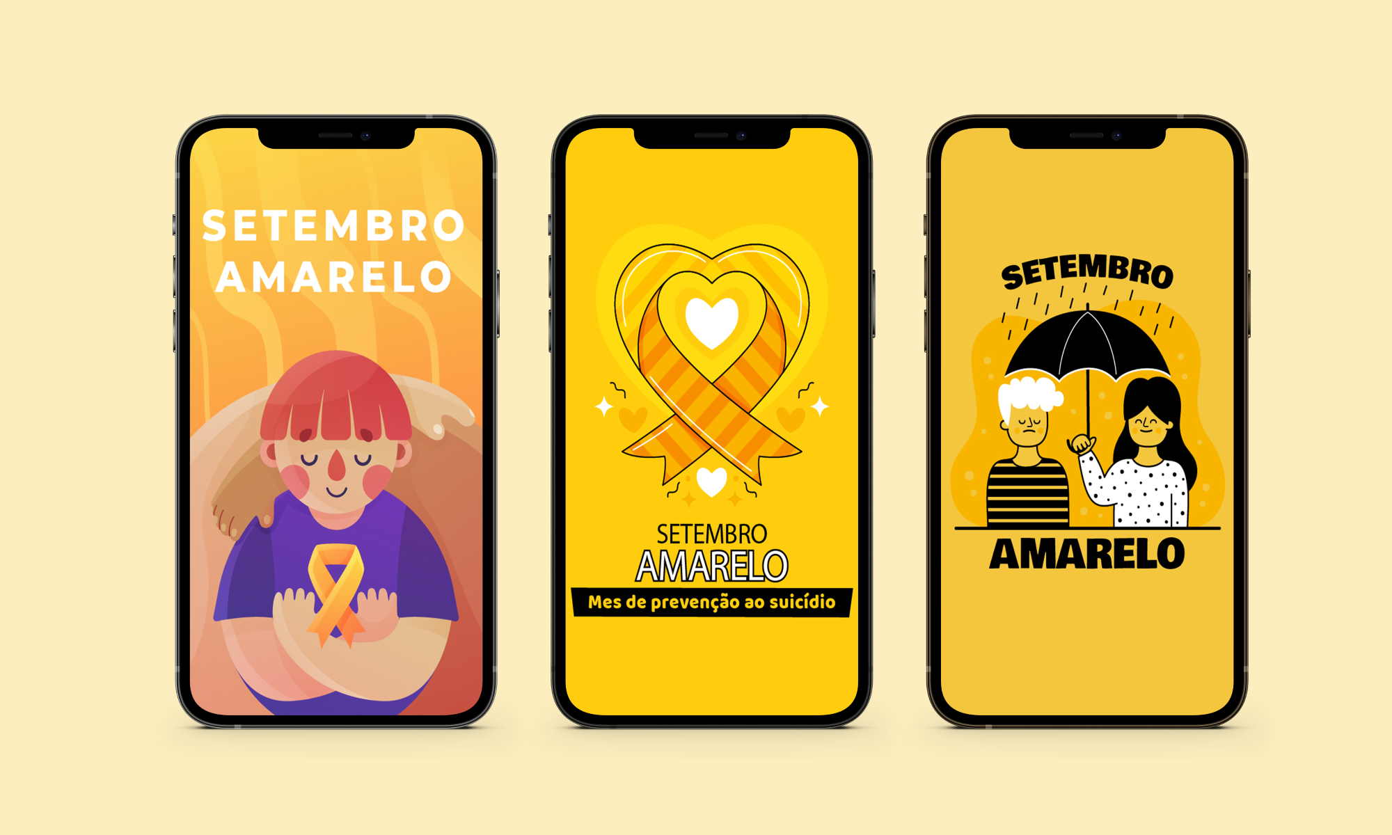 Telas Splash: Setembro Amarelo